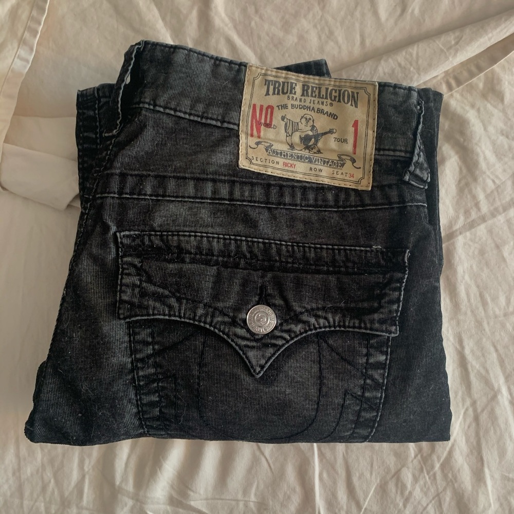 Black True Religion Jeans
